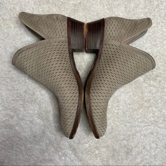 Lucky Brand Baley Perforated Leather Bootie - Picture 3 of 8